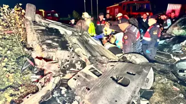 Edirne'de Zincirleme Kaza: 1 Ölü, 2 Yaralı