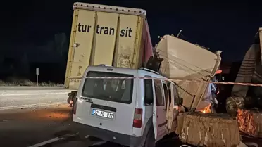 Edirne'de Zincirleme Kaza: 1 Ölü, 1 Yaralı