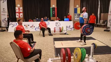 Mersin'de Görme Engelliler Halter Şampiyonası Tamamlandı