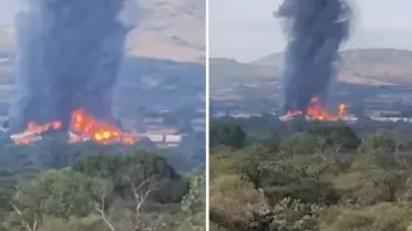 Güney Amerika ülkesinde facia! Raydan çıkan tren cayır cayır yandı