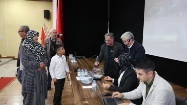 Hacılar'da 125 konutun kura çekimi gerçekleştirildi