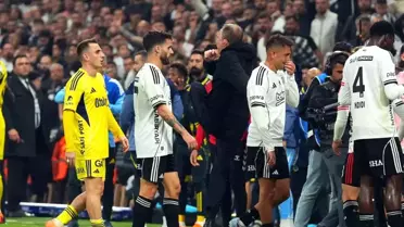 Sergen Yalçın Derbide Kırmızı Kart Gördü