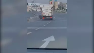 Şanlıurfa'da Kamyonun Dingili Koptu