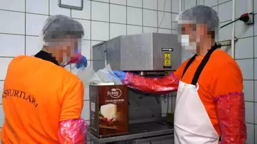 Kırıkkale'de Hükümlüler Süt İşleme Tesisinde Eğitim Alıyor