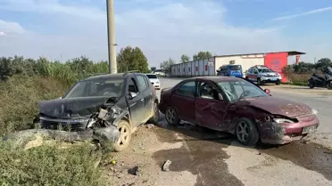 Ödemiş'te Trafik Kazası: 2 Yaralı