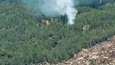 Muğla'da Orman Yangını Kontrol Altına Alındı
