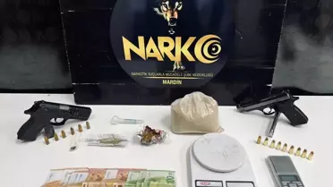 Nusaybin'de Uyuşturucu Operasyonu: 8 Gözaltı