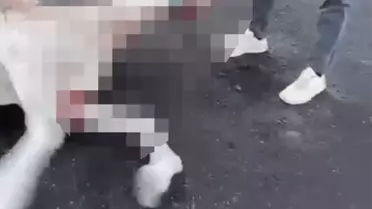 Ürgüp'te 2 Ata Otomobil Çarptı