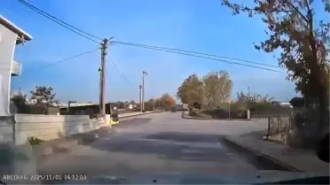 Bursa'da Kaza Aşması: Direksiyon Manevrası Kurtardı