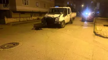 Bursa'da Maddi Hasarlı Trafik Kazası