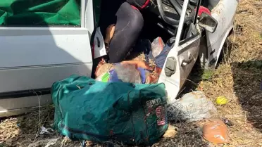 Kula'da Kaza: Sürücü Hayatını Kaybetti, Eşi Ağır Yaralı