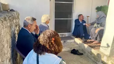 Kaymakam Özderin'den Aile Yılı Ziyaretleri