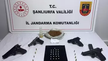Şanlıurfa'da Uyuşturucu ve Silah Operasyonu