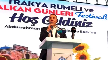 Sultangazi'de Trakya Rumeli ve Balkan Günleri Festivali Protokol Töreni Yapıldı