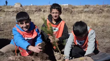 Kars'ta 20 Bin Fidan Dikim Töreni