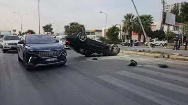 Adana'da Bisikletli Kaza: 1 Ağır Yaralı