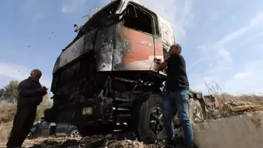 İsrailli Yerleşimcilerden Saldırı