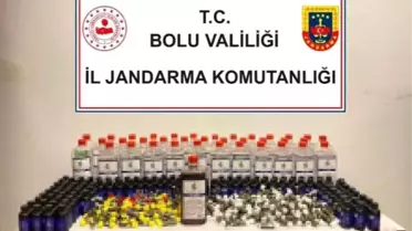 Bolu'da Kaçak İçki Operasyonu