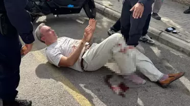 Sokak ortasında dehşet! Rus çiftin tartışması kanlı bitti