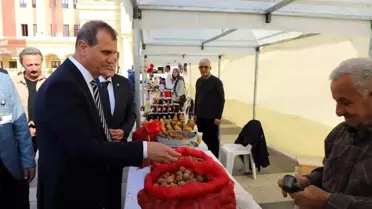 Büyükçekmece'de 'Üreticiden Tüketiciye Kışa Merhaba Pazarı' Açıldı