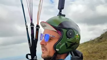 Rus Paraşüt Pilotunun Feci Kazası