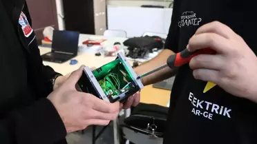 GAÜN Öğrencileri Uluslararası Uydu Yarışmasına Hazırlanıyor