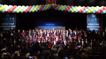DENEYAP Türkiye Projesi'nden Erzurum'da 224 Öğrenci Mezun Oldu