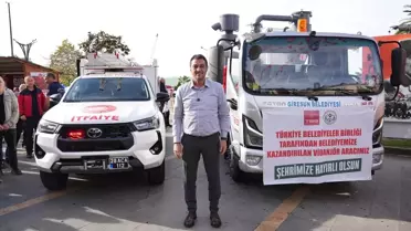 Giresun Belediyesi'ne Japonya'dan Araç Desteği