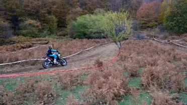 İnegöl'de Heyecan Dolu Sky Adventure Race Yarışları Gerçekleşti