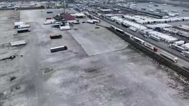 Kapıkule'de Tır Kuyruğu Uzadı