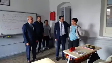 Kaymakam Evlice'den Okul Ziyareti