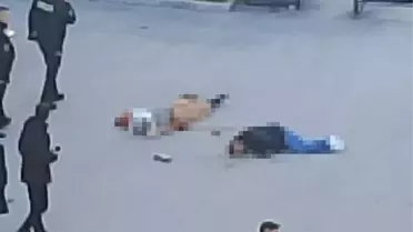 Sokakta kovaladığı kadını öldürüp intihar etti! Kan donduran olay kamerada