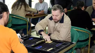 Kütahya OSB'de Tavla Turnuvası Başladı