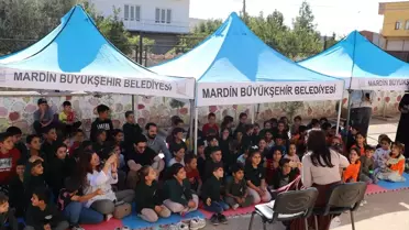 Mardin'de Kırsal Çocuklara Etkinlik