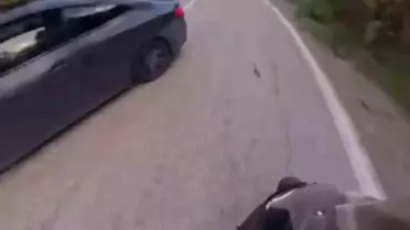 Motosikletli Facianın Eşiğinden Döndü