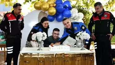 Cam Kemik Hastası Buğra'nın Özel Doğum Günü