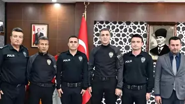 Kayseri'de Polislerden Örnek Davranış
