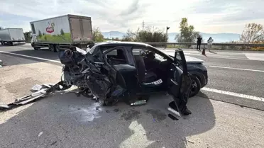 TEM Otoyolu'nda Kaza: 1 Çocuk Hayatını Kaybetti