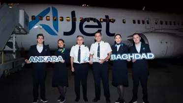 AJet, Ankara'dan Bağdat Seferlerine Başladı