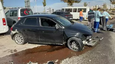 Aksaray'da Trafik Kazası: 2 Yaralı