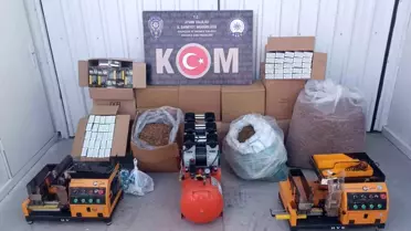 Aydın'da Kaçak Tütün Operasyonu