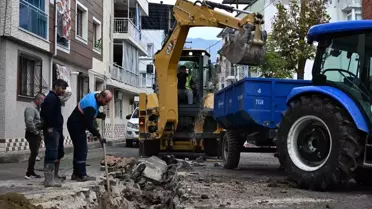 Manisa'da Yağmur Suyu Altyapısı Güçlendiriliyor