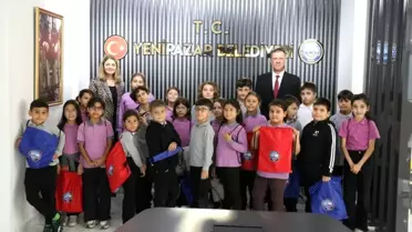Yenipazar Belediye Başkanı, Öğrencileri Makamında Ağırladı