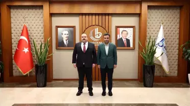 Başkan Hamamcı'dan Yasin Yıldız'a Nezaket Ziyareti