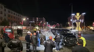 Bingöl'de Trafik Kazası: 4 Yaralı