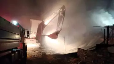 Bucak'ta Yangın Kontrol Altına Alındı