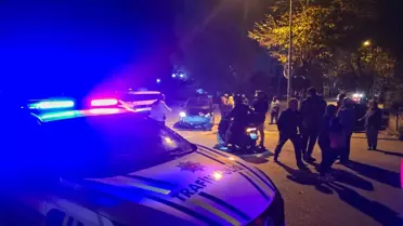 Mudanya'da Motosiklet-Otomobil Çarpışması