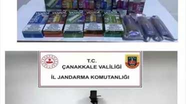 Çanakkale'de Kaçakçılık Operasyonu