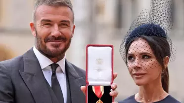David Beckham'a şövalye ünvanı verildi 