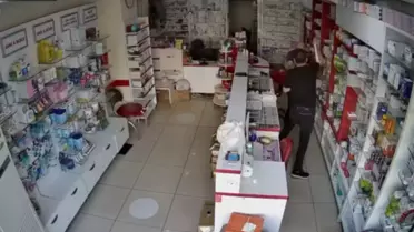 Türkiye'nin konuştuğu eczane saldırısının aslı bambaşka çıktı! Yaşlı adama bakın neler yapmış